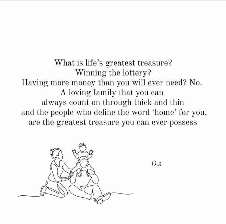 two people sitting on the ground in front of a white background with text that reads, what is life's greatest treasure? winning the lotter? having more than you will ever need?