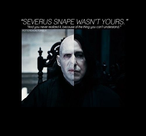 a movie poster with the words severus snape wants't yours