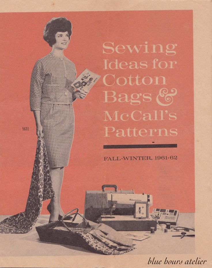 an old sewing pattern from the 1950's