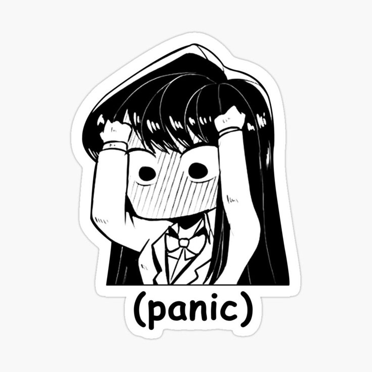 Pfp Wallpapers, White Pfp, Stickers Cool, Stickers Anime, Komi-san Wa Komyushou Desu, Aesthetic Memes, Aesthetic Sticker, Stickers Aesthetic, Anime Printables