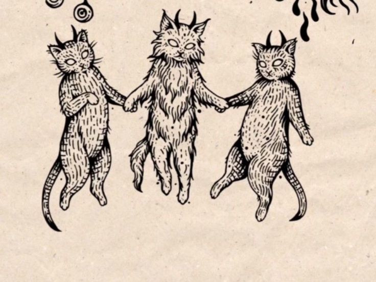 three cats are holding hands with the caption that says, i love you so much