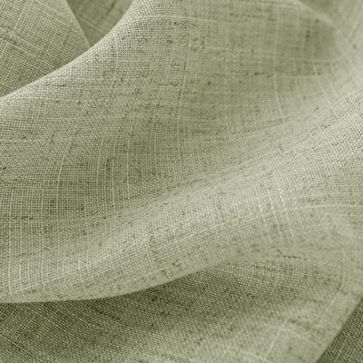 an up close shot of the fabric in light green