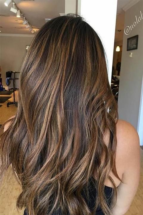 Hair Color Asian, Brown Ombre Hair, Hair Color Light Brown, Hair With Highlights, Brown Hair Balayage, Highlights Brown Hair, Brown Highlights, Hair Color Highlights, Hair Balayage