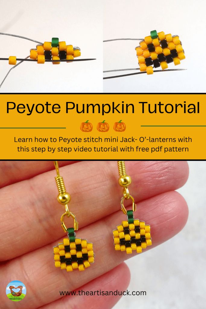 Beaded Ghost Pattern, Brick Beading Tutorial, Free Seed Bead Patterns Tutorials, Brick Stitch Halloween Earrings, Beaded Charms Patterns, Seed Bead Jewelry Patterns Free, Diy Halloween Earrings, Delica Beads Patterns, Brick Stitch Earrings Tutorial