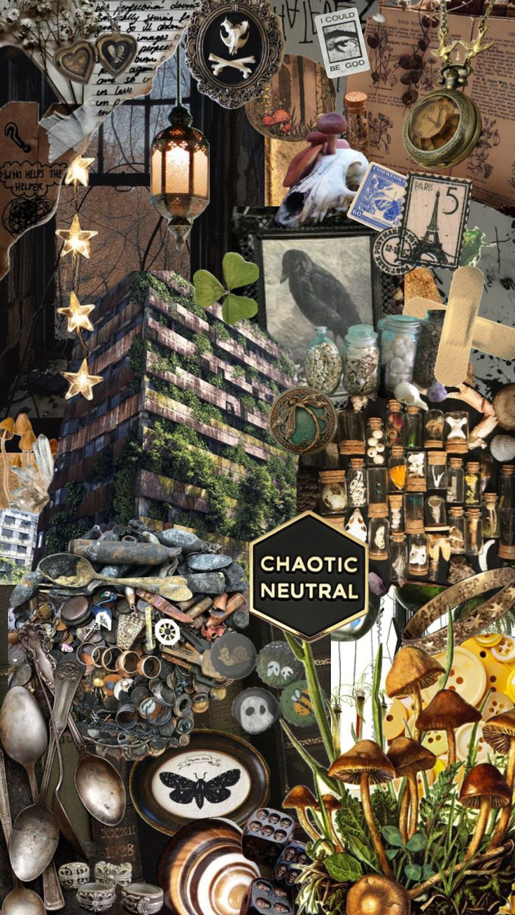 a collage of many different types of objects and things that are in the background