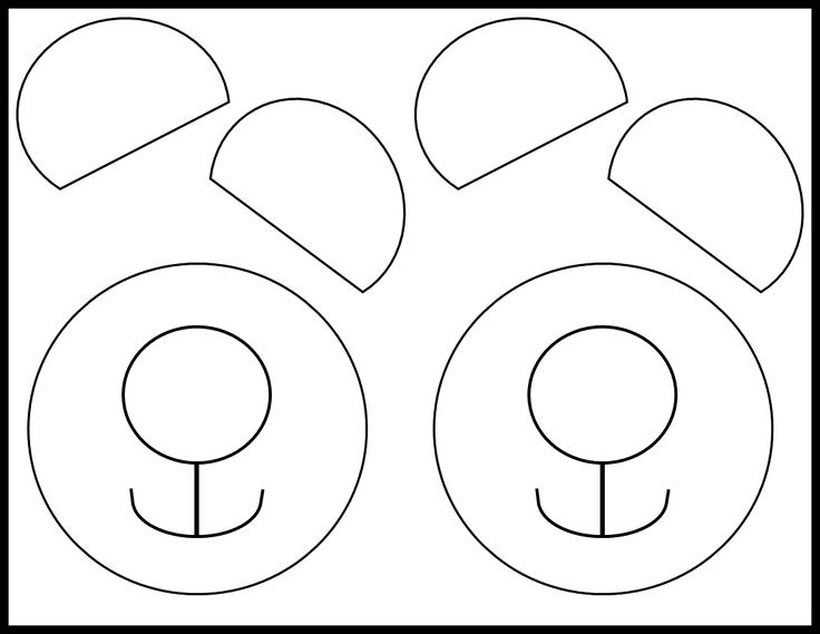 an image of the shape of a circle with three circles around it and two trees on each side