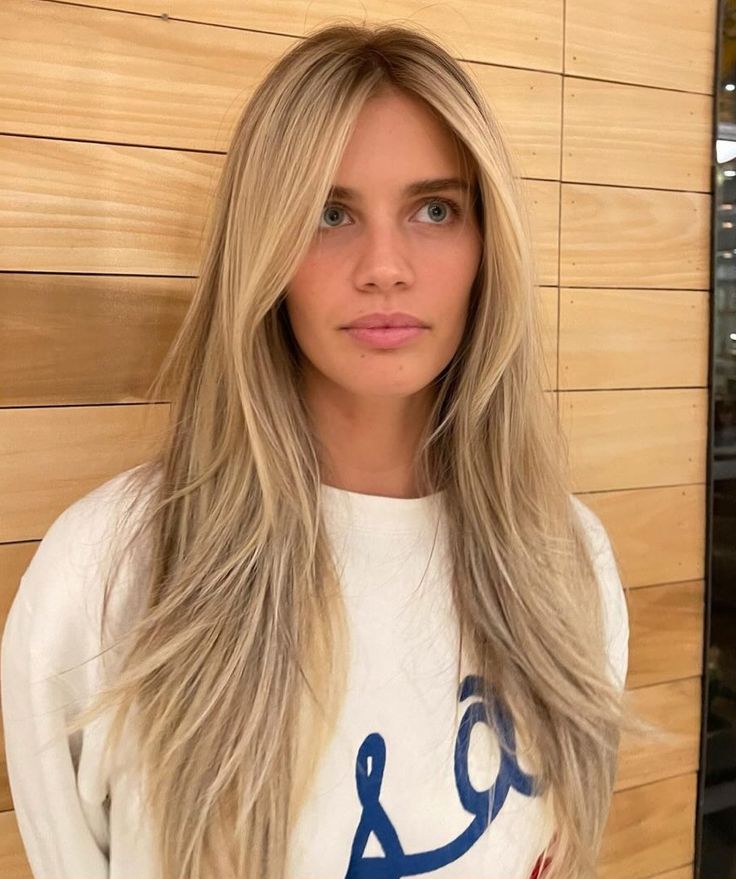 Full Blonde Highlights, Thick Blonde Hair, Hair Gloss, Summer Blonde Hair, Straight Blonde Hair, Brunette Balayage Hair, Honey Blonde Hair, Blonde Hair Inspiration, Hair Appointment