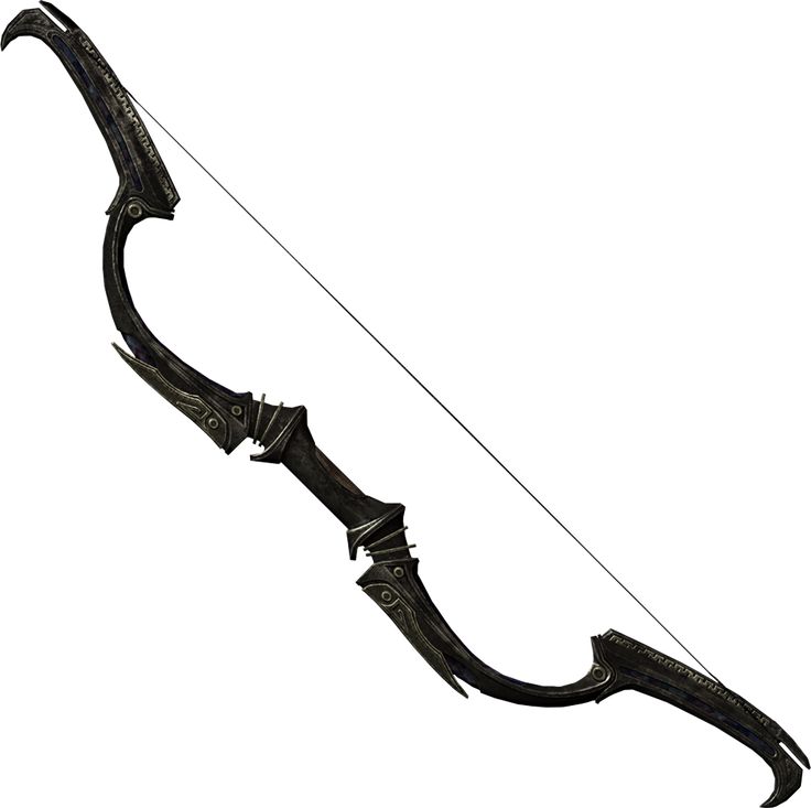 a bow that has been made to look like an arrow