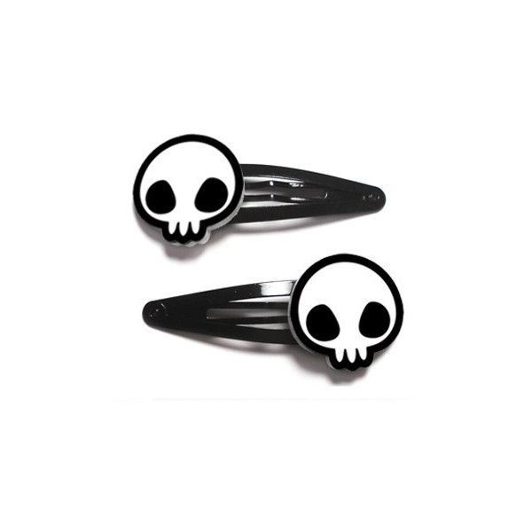 Tasty Peach Studios — Kawaii Skull Hair Clips ($10) ❤ liked on Polyvore featuring accessories, hair accessories, hair clip accessories and barrette hair clips Kawaii Skull, Tasty Peach Studios, Tasty Peach, Anting Manik, Hair Clip Accessories, Scene Emo, Emo Scene, Pastel Goth, Hair Barrettes