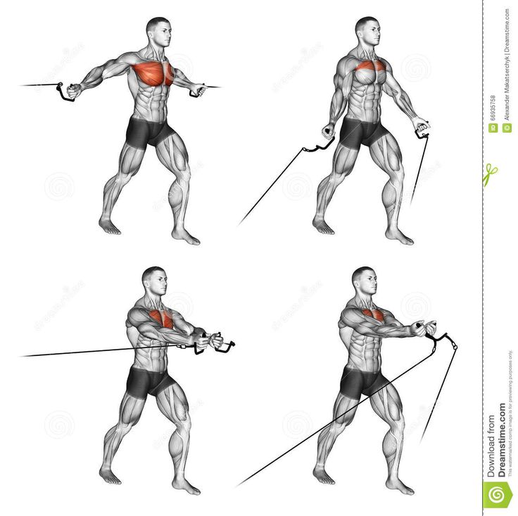 an image of a man doing different exercises