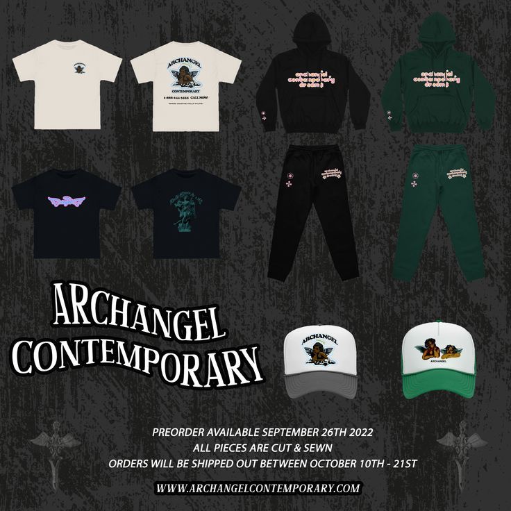 ARCHANGEL CONTEMPORARY STREETWEAR RELEASE INSTAGRAM:archangelcontemporary Street Wear, Instagram