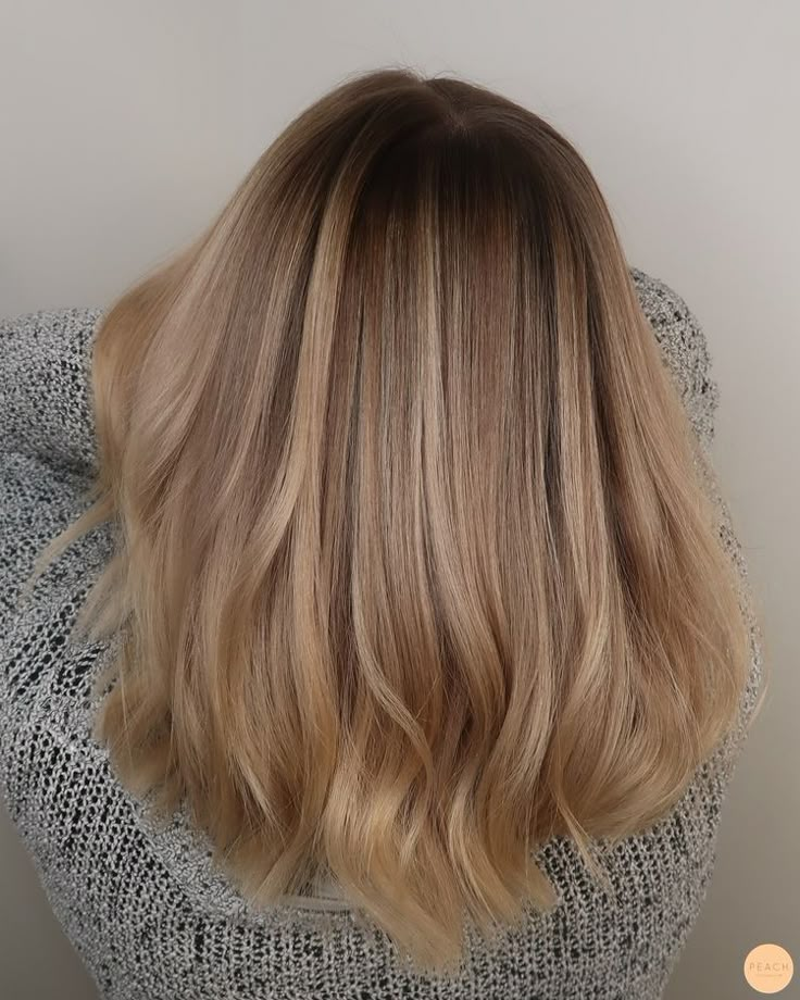 Blond To Light Brown Hair, Light Beige Brown Hair Short, Beige Golden Blonde Hair, Dirty Blonde Hair Medium Length, Warm Balayage Blonde, Balayage Warm Blonde, Honey Blonde Hair Balayage, Warm Dirty Blonde Hair, Blonde Balayage Straight Hair