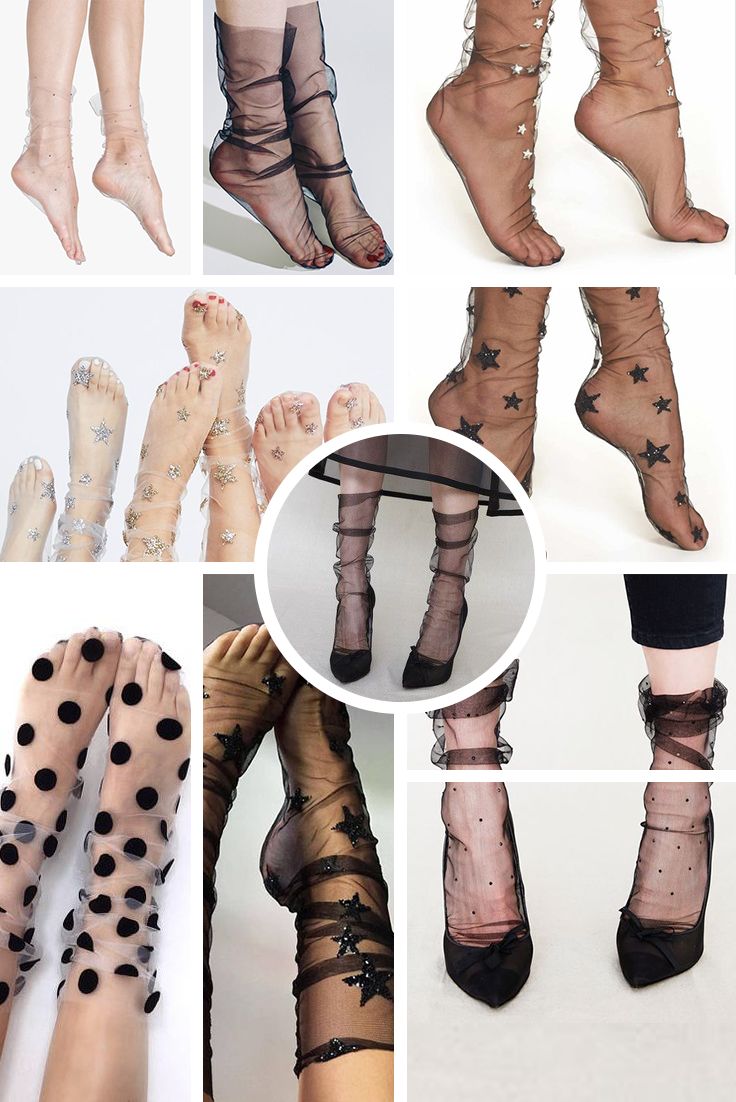 20+ Tulle socks! Trend shopping board of tulle socks fashion! Check out all trends on my board! All rights reserved to their respective owners! Tulle Socks, Shoes And Socks, Hot Lingerie, Mode Boho, Socks And Heels, Cute Socks, Fashion Socks, Looks Style, Cute Shoes