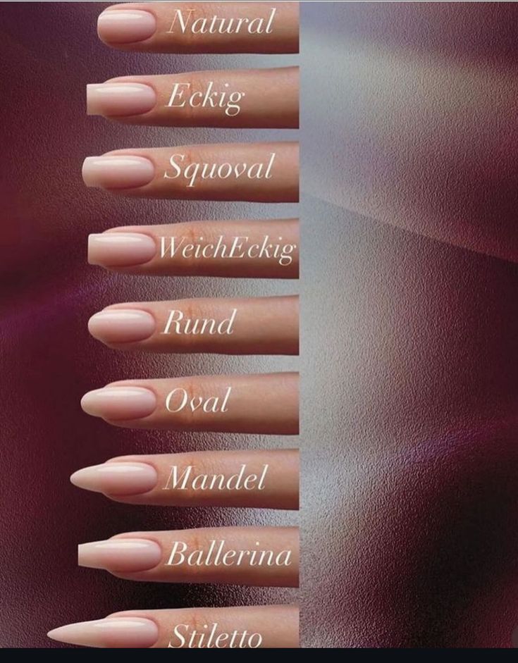 Nail Shape Chart, Shiny Nails Designs, Quick Nail Art, Shape Chart, Fancy Nail Art, Halloween Nails Easy, Acrylic Nail Shapes, September Nails, Cute Simple Nails