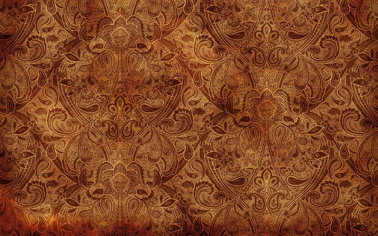 an old fashioned wallpaper with intricate designs