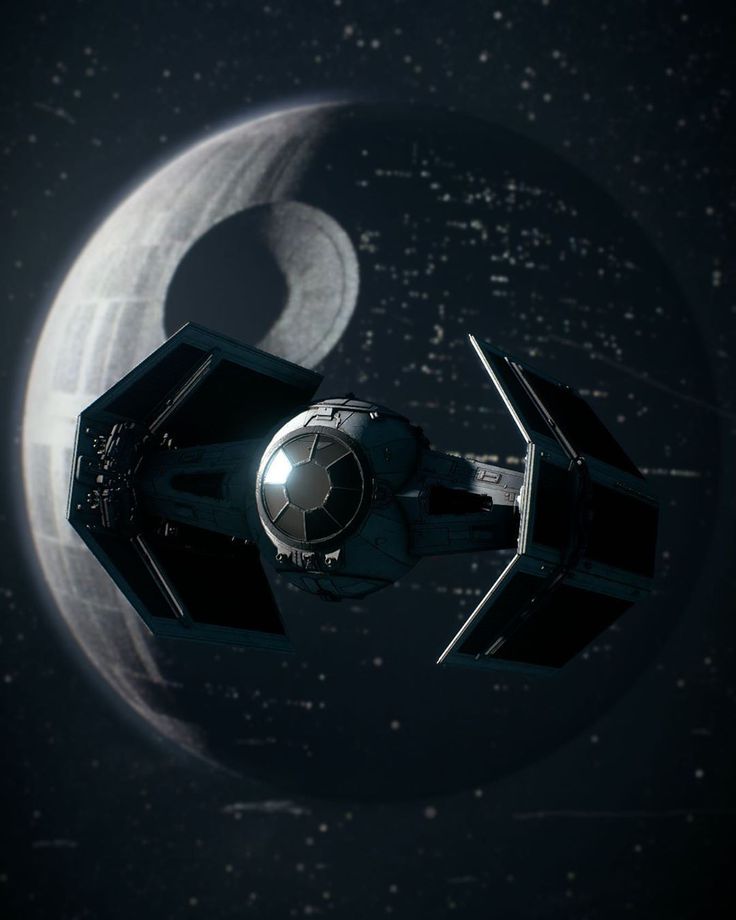 an artist's rendering of a space station in front of the moon and stars