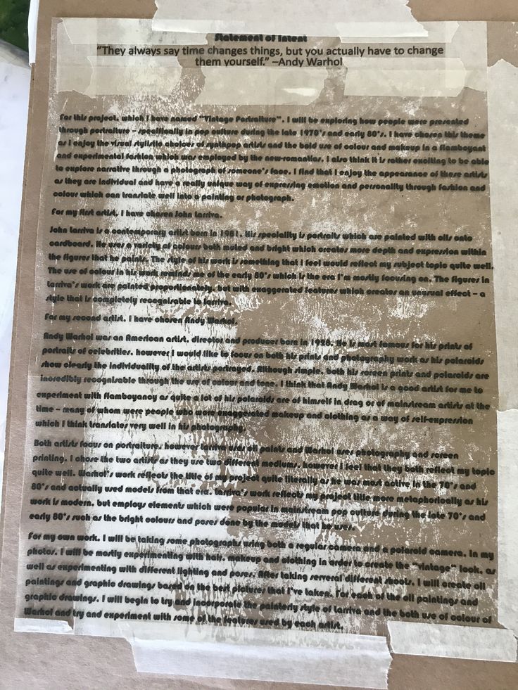 a piece of paper that has some type of text on it and is taped to the side