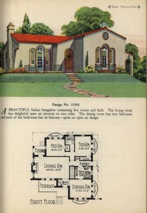 an old house is featured in the catalog for home plans and designs, including two story houses