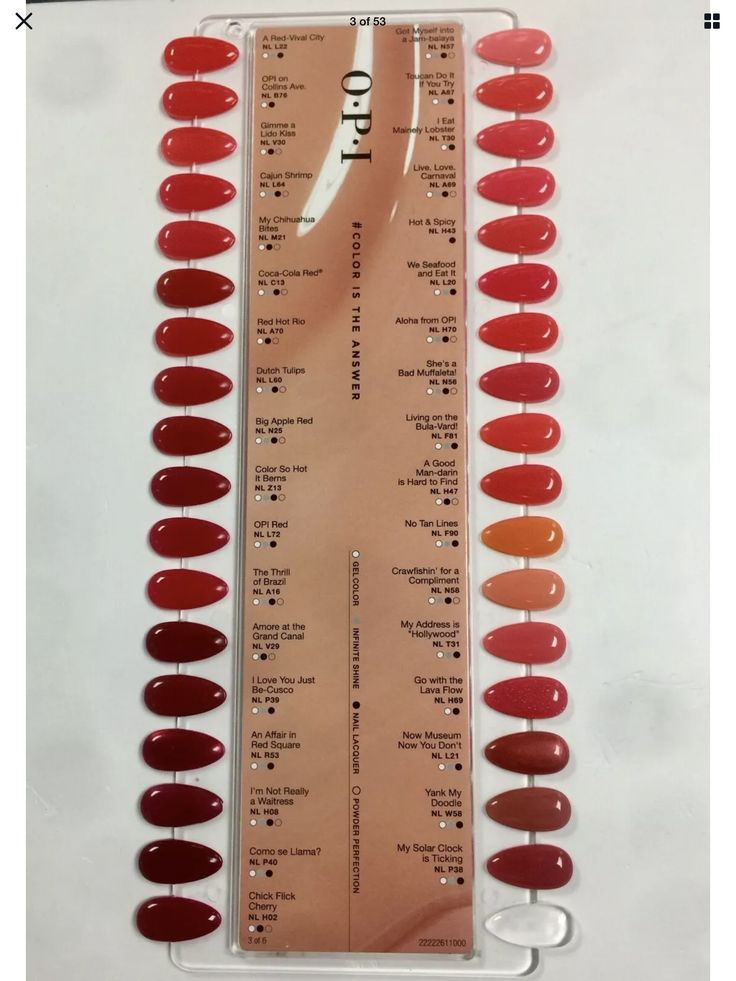 Opi Acrylic Nail Colors, Chick Flick Cherry Opi, Opi Gel Swatches, Opi Nail Swatches, Opi Valentines Colors, Opi Fall Dip Powder Colors, Opi Nail Polish Colors Fall 2022, Como Se Llama Opi, Fall Opi Nail Colors 2022