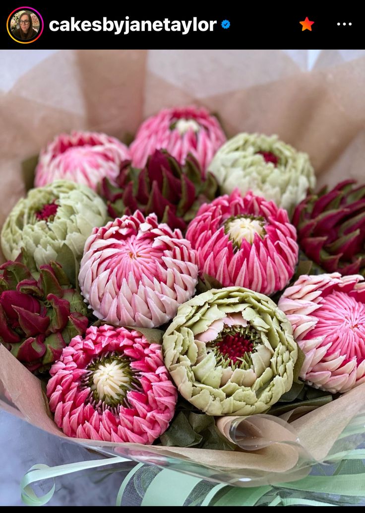 a bunch of flowers that are in a vase