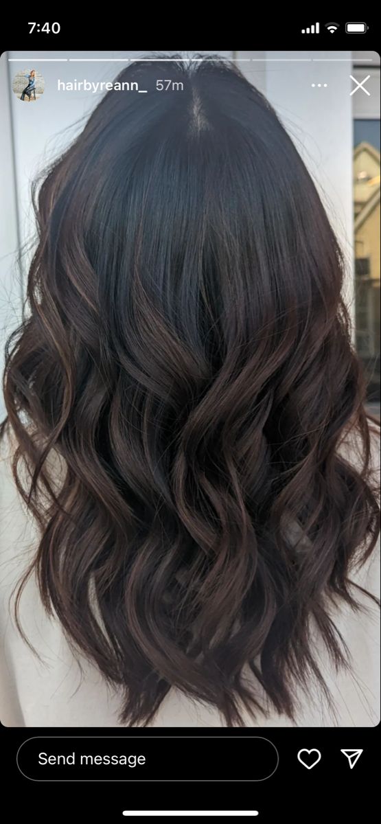 Mocha Dipped Hair, Dye For Dark Brown Hair, Dip Dye Brown Hair, Dye Dark Brown Hair, Dip Dye Hair Brown, Dark Hair With Dimension, Hair With Dimension, Dye Brown Hair, Dipped Hair