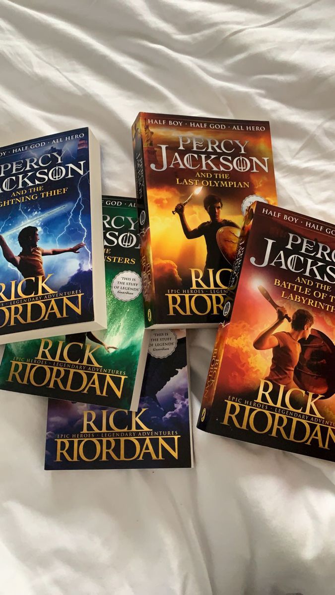 rick riordan percy jackson book series aesthetic booktok cute reading reads bookish walker scobell logan lerman