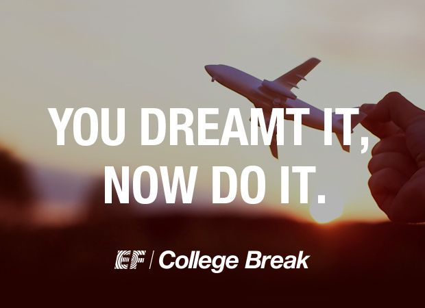 a person holding a small airplane in their hand with the words, you dream it, now do it