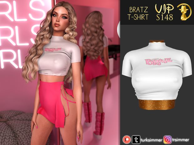 Sims 4 Bratz, 4 Bratz, Aesthetic Sims, Ts4 Clothes, Cc Clothing, Sims 4 Black Hair, Sims 4 Anime, Sims 4 Download, Sims 4 Cc Makeup