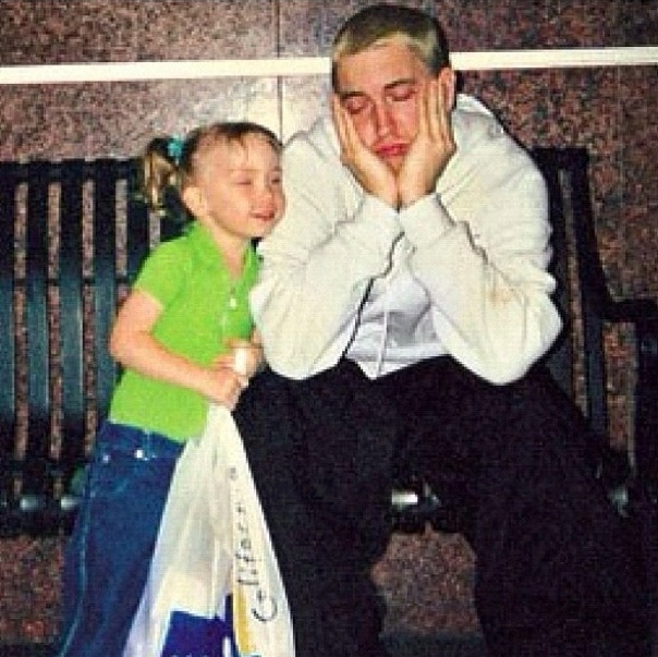 Eminem & Hailie Mathers Eminem And Hailie, Rapper Eminem, Hailie Jade, Real Slim Shady, Eminem Photos, The Real Slim Shady, Eminem Slim Shady, Marshall Mathers, Rap God