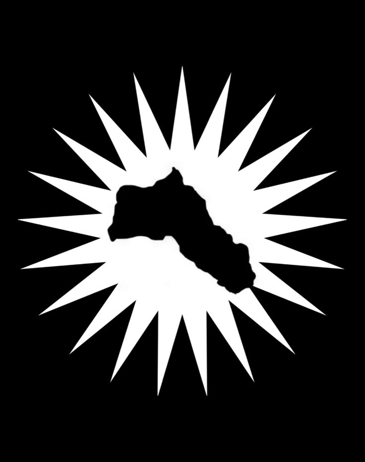 a black and white silhouette of a map of the state of new hampshire with an explosion effect