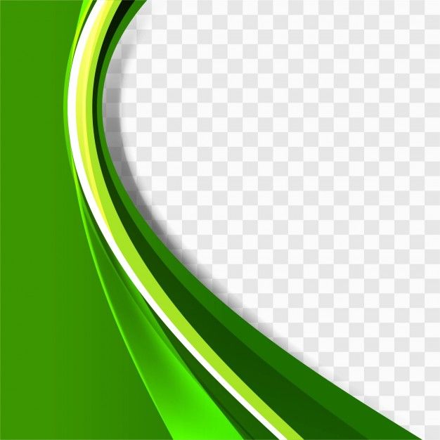 an abstract green and white background with wavy lines on the bottom, as well as a curved