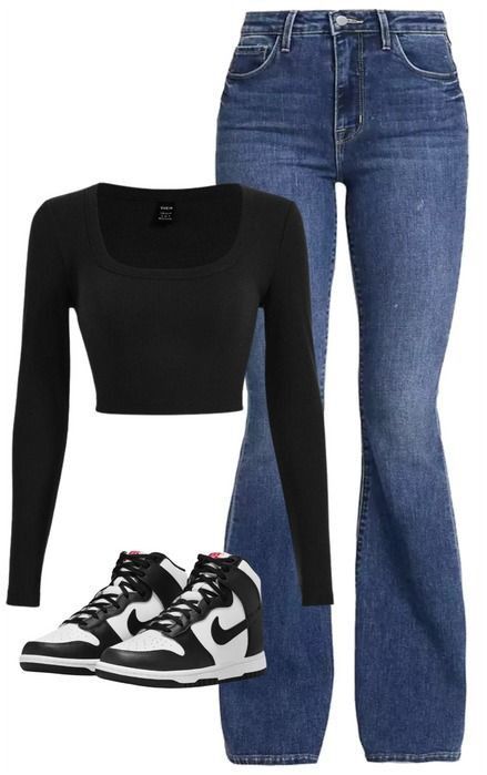 Bootcut Jeans Outfit For School, Outfits With Bootcut Jeans For School, Latina Fashion Outfits Winter, Latina Outfits School Winter, What To Wear With Bootcut Jeans, Outfit Ideas Bootcut Jeans, Bootcut Jeans Aesthetic, Bootcut Jeans Outfit Aesthetic, How To Style Bootcut Jeans