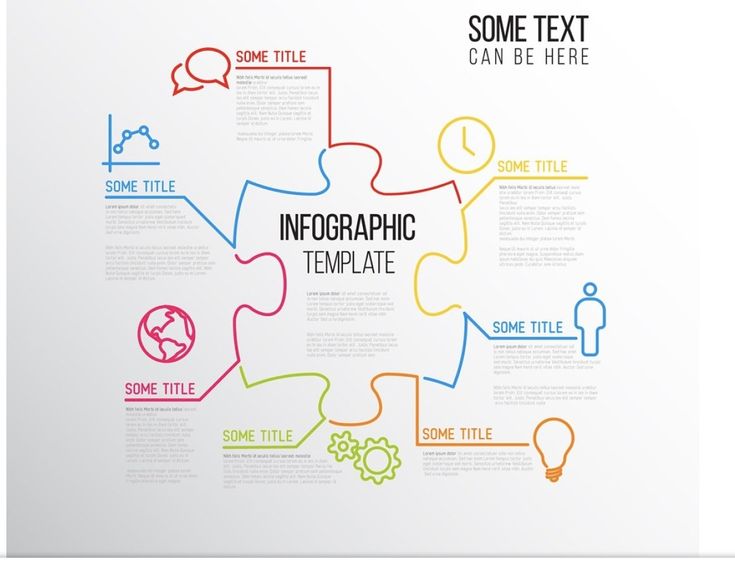 the info graphic is made up of colorful pieces