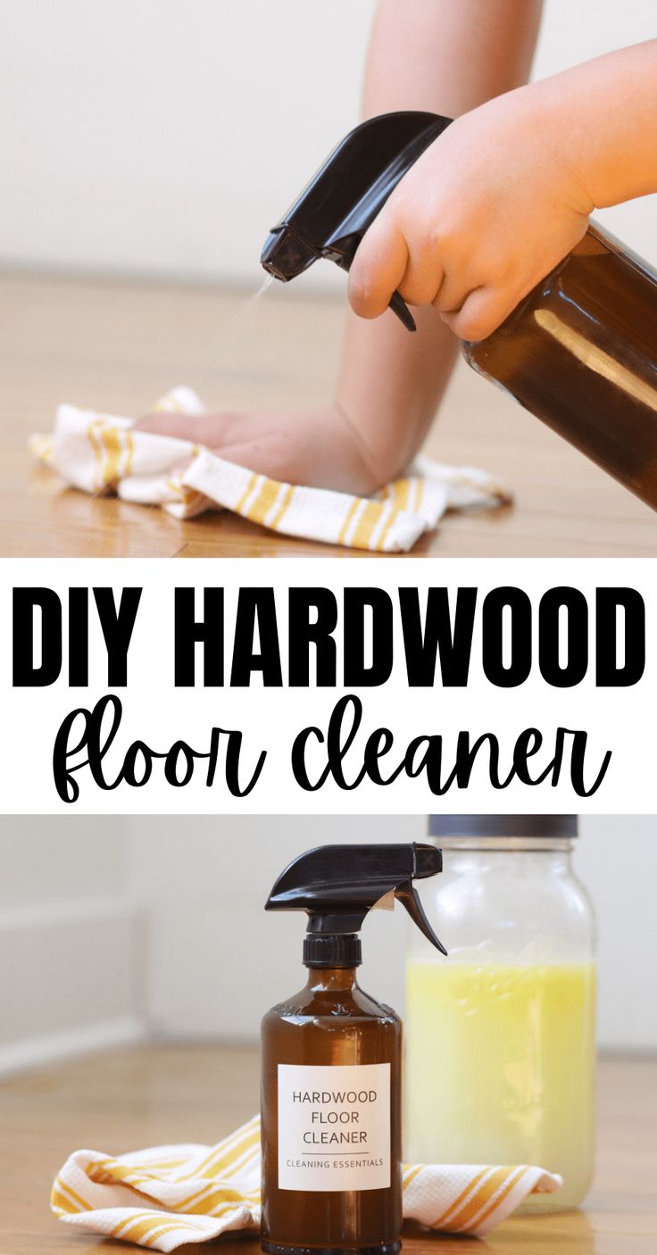 diy hardwood floor cleaner is an easy way to clean the floors without using chemicals