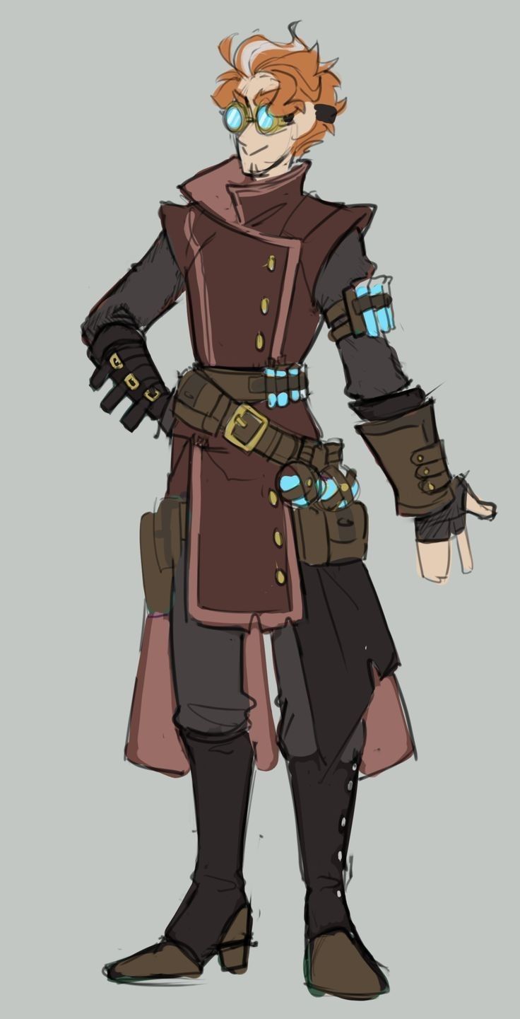 Steampunk Character, Steampunk Characters, The Magnus Archives, Dungeons And Dragons Characters, Dnd Art, Superhero Design, Fantasy Concept Art, Character Design Male, Character Design References