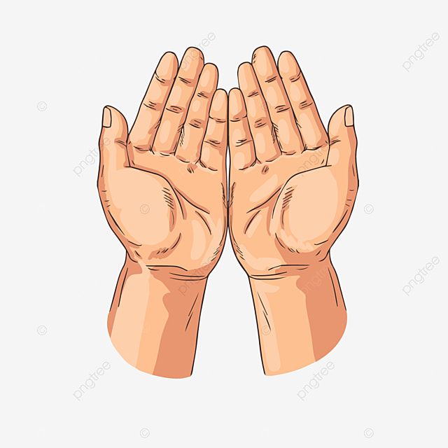 the hands are raised up to pray, praying, hand gesture png and psd