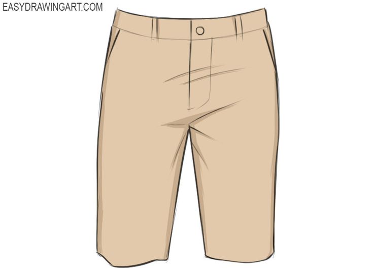 how to draw a shorts How To Draw Shorts, Shorts Drawing, Drawing Lesson, Drawing Process, Knee Length Shorts, Shades Of Beige, Drawing Clothes, Drawing Lessons, Dark Shades