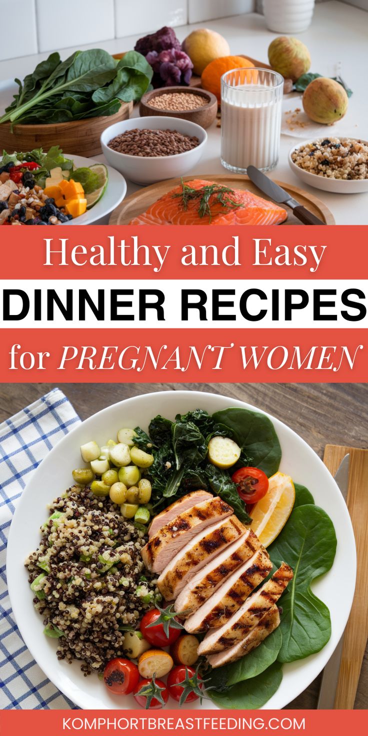 healthy and easy dinner recipes for pregnant women