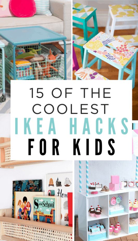 the best ikea hacks for kids that are easy to make and great for any child's room