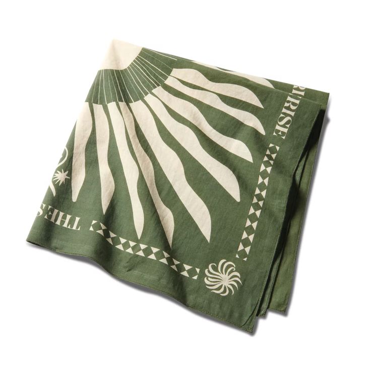 We Rise Bandana | Turmeric – Vuori Clothing Adventure Accessories, Coastal California, California Lifestyle, Bandana Styles, Ocean Conservation, Women's Hats, Giving Back, Performance Outfit, Wearing Clothes