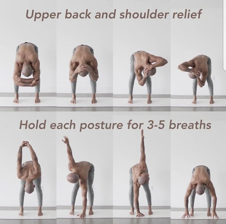 a series of photos showing different poses of a man doing a handstand pose