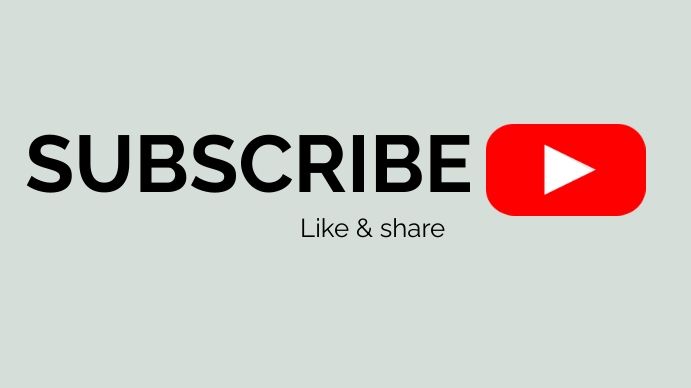 the subscribe logo is shown in black and red on a gray background