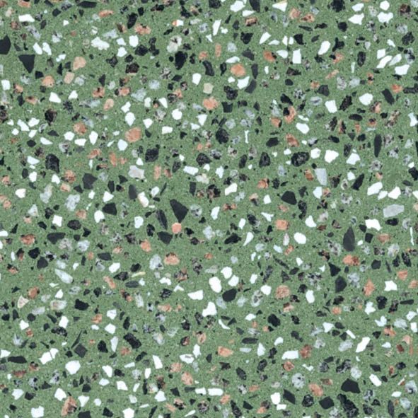 an image of green and white speckled surface