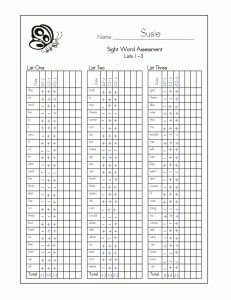 the printable sight word measurement sheet for students to practice their sight words and numbers