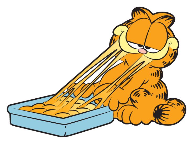 an image of a cartoon cat eating noodles from a box with chopsticks in it