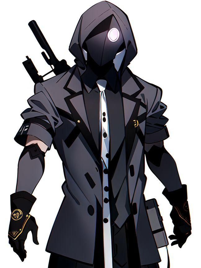 Masked Man Character Art, Cyberpunk Outfit Character Design, Spy Gadgets Concept Art, Cute Hero Outfits, Mha Hero Costumes Ideas Male, Masked Oc Art, Anime Mask Design, Assassin Suit, Masked Oc