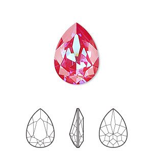 three different types of diamonds are shown in this image, one is pink and the other is white