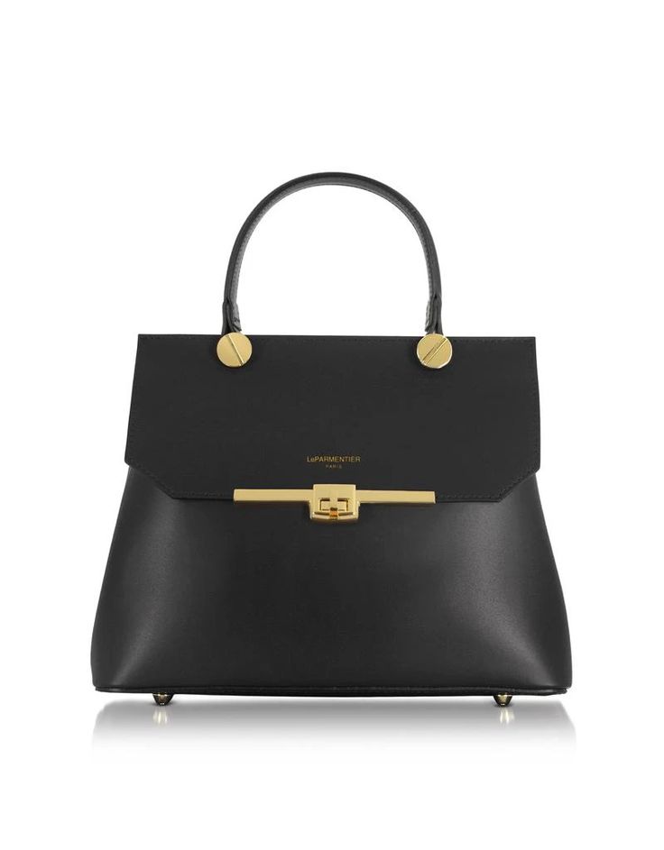 Atlanta Top Handle Satchel Bag With Shoulder Strap crafted in genuine Italian calf leather, is a genuine classic with a modern edge that lends a feminine touch and a sophisticated element to your chic style. Featuring flap top twist lock closure, single top handle with bold screw stud detail, two compartments, center zip divider pocket, detachable shoulder strap, bottom feet and gold tone hardware. Handmade in Italy. Handbag Collection, Pearl Jewellery Earrings, Handbag Shoes, Satchel Bag, Women Accessories Bags, Bago, Satchel Bags, Luggage Bags, Real Leather