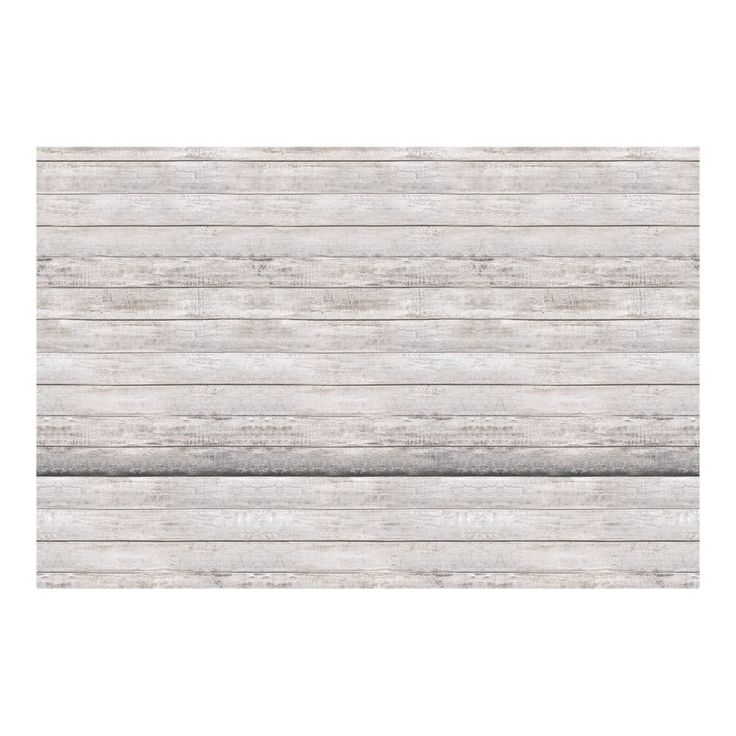 an old white wood plank wallpaper with grey and gray stripes on the bottom half