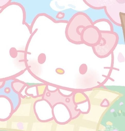 an image of hello kitty wallpaper